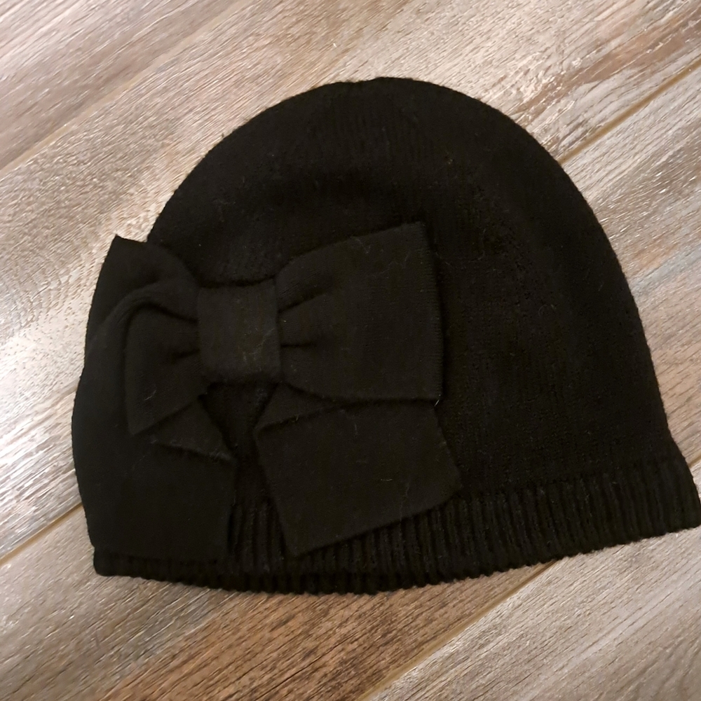 Kate Spade Bow Hat and Gloves